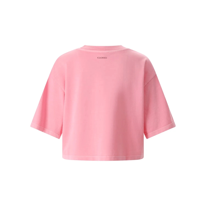 Closed T-Shirt T-Shirt mit Print pink(Image 2)