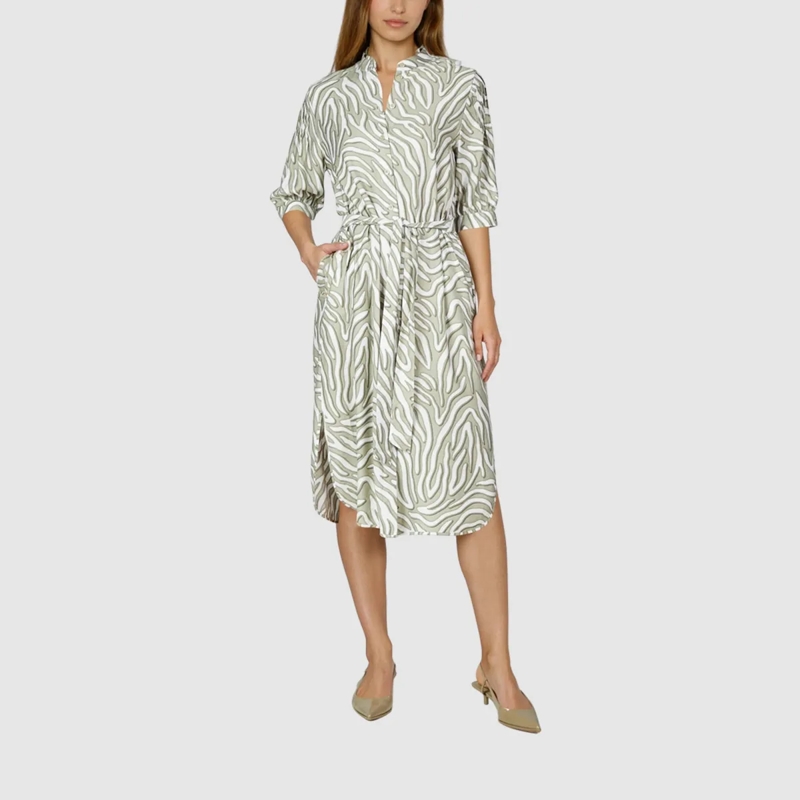 Marc Aurel Midikleid Kleid grün(Image 2)
