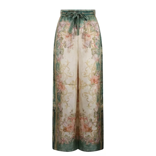 Zimmermann August Relaxed Pant Multicolor 