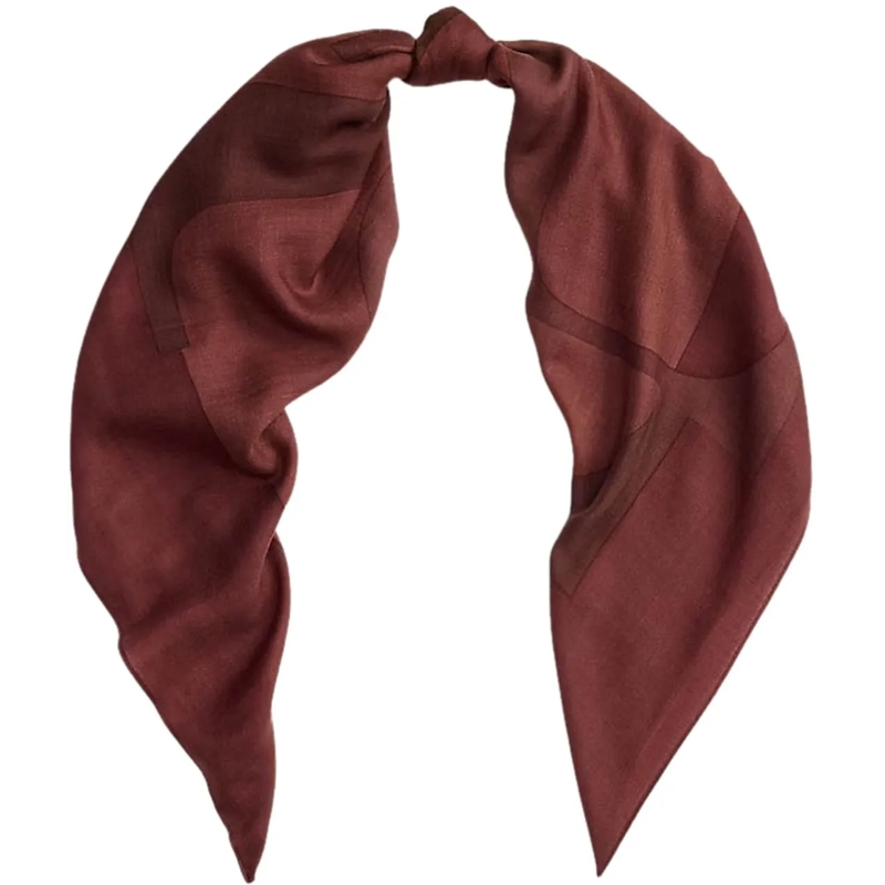 Ralph Lauren Wollschal Scarfs Red rot