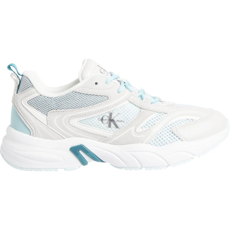 Calvin Klein Lage-top sneaker Crisp White Sneakers With Modern Silhouette White