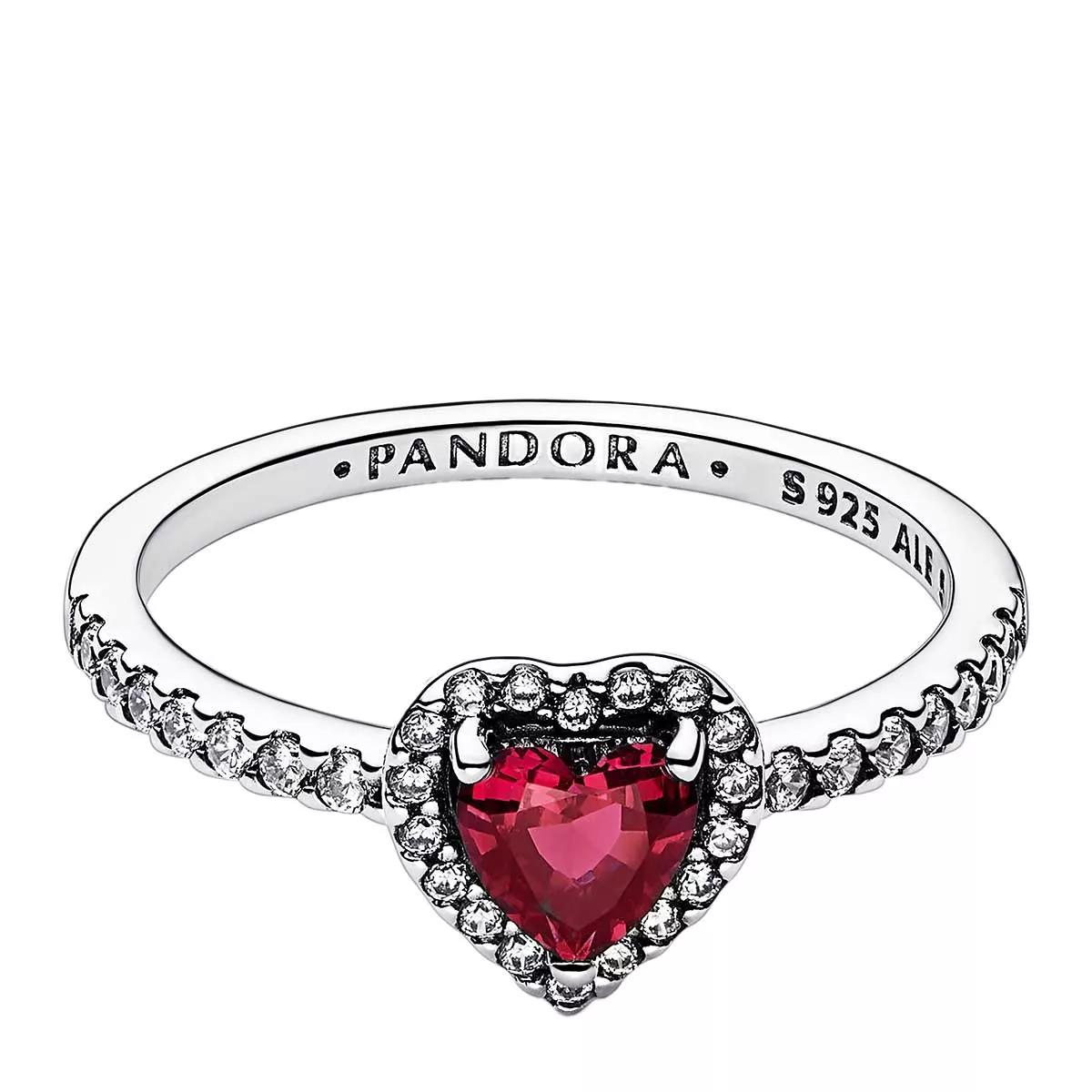 Pandora delicate heart deals ring red