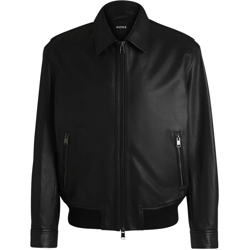 Hugo Daunenjacke Classic Black Bomber Jacket Black