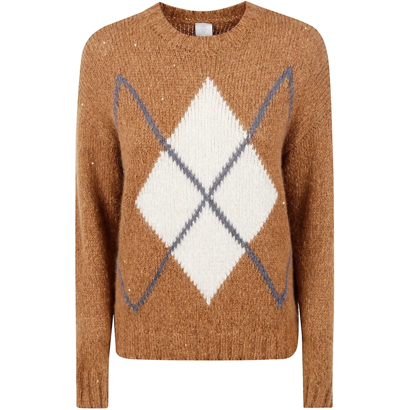 Eleventy  Sweaters Vicuna braun
