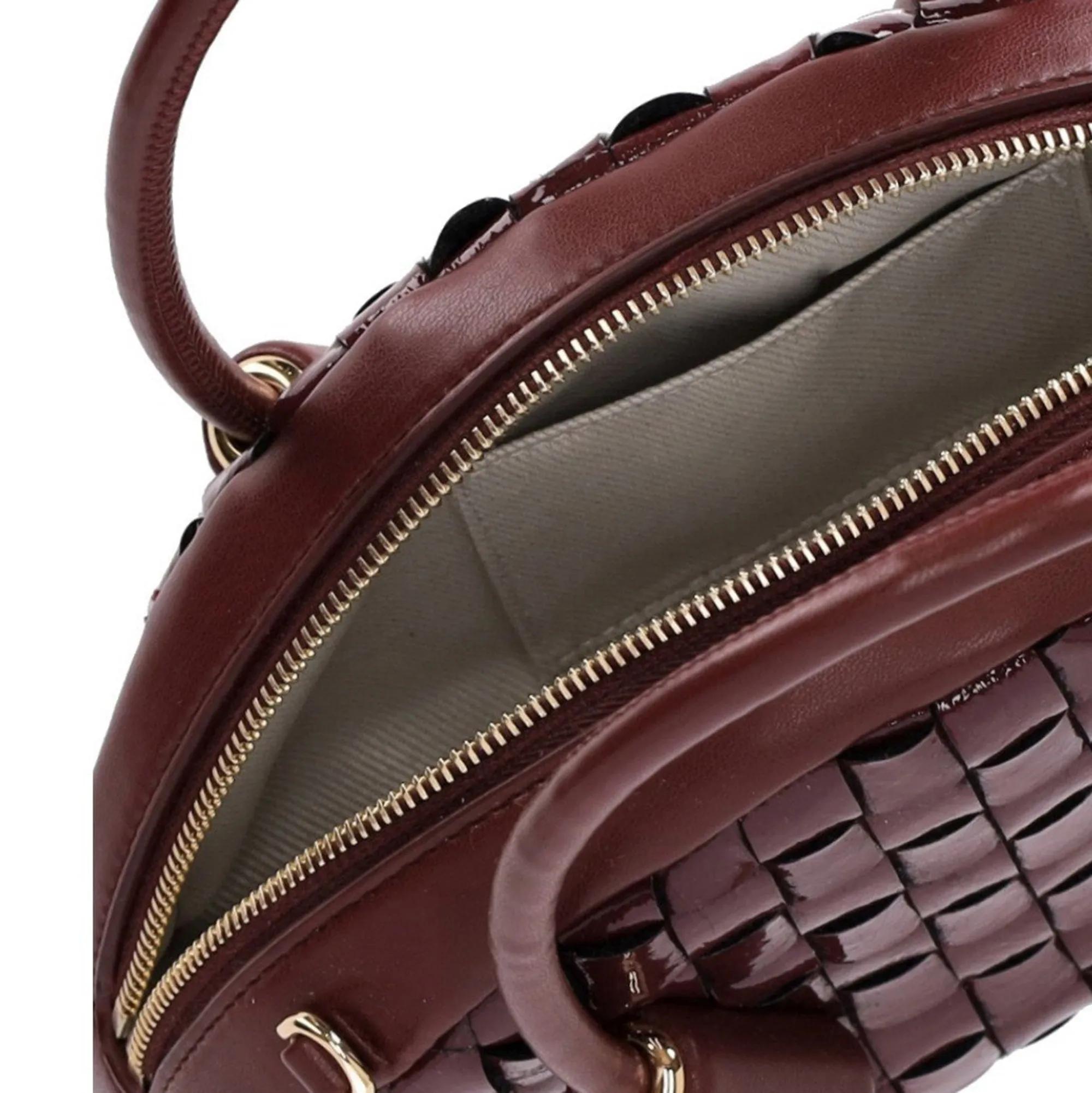 Themoirè Hobo bags Selene Naplak Pomegranate Handbag in rood
