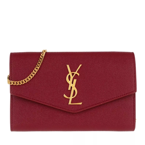 Saint Laurent Flap Chain Crossbody Bag Opyum Red Envelope Bag