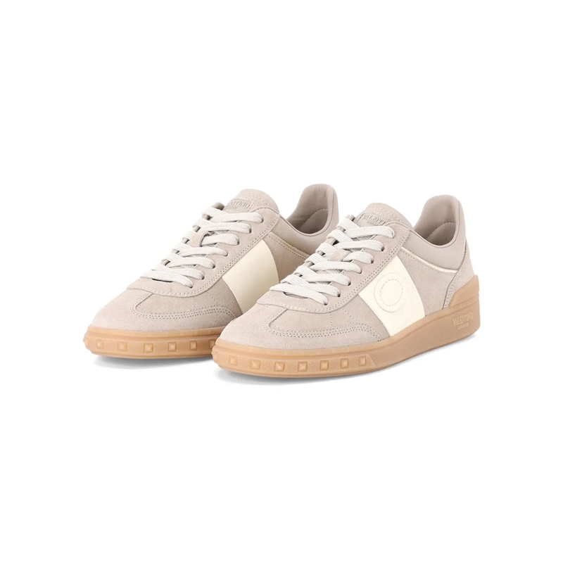 Valentino Garavani Schnürschuhe Sneaker Upvillage Crosta beige