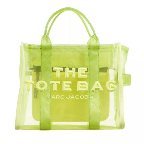 Marc Jacobs The Mesh Tote Bag Medium Bright Green Rymlig shoppingväska