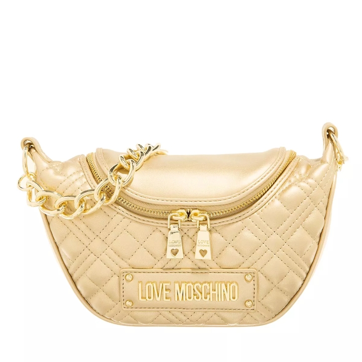 Borsa love sale moschino oro