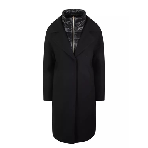 Herno Double-Front Coat Black 