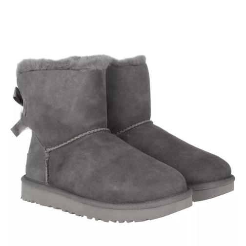 UGG W Mini Bailey Bow Ii Grey Winterstiefel