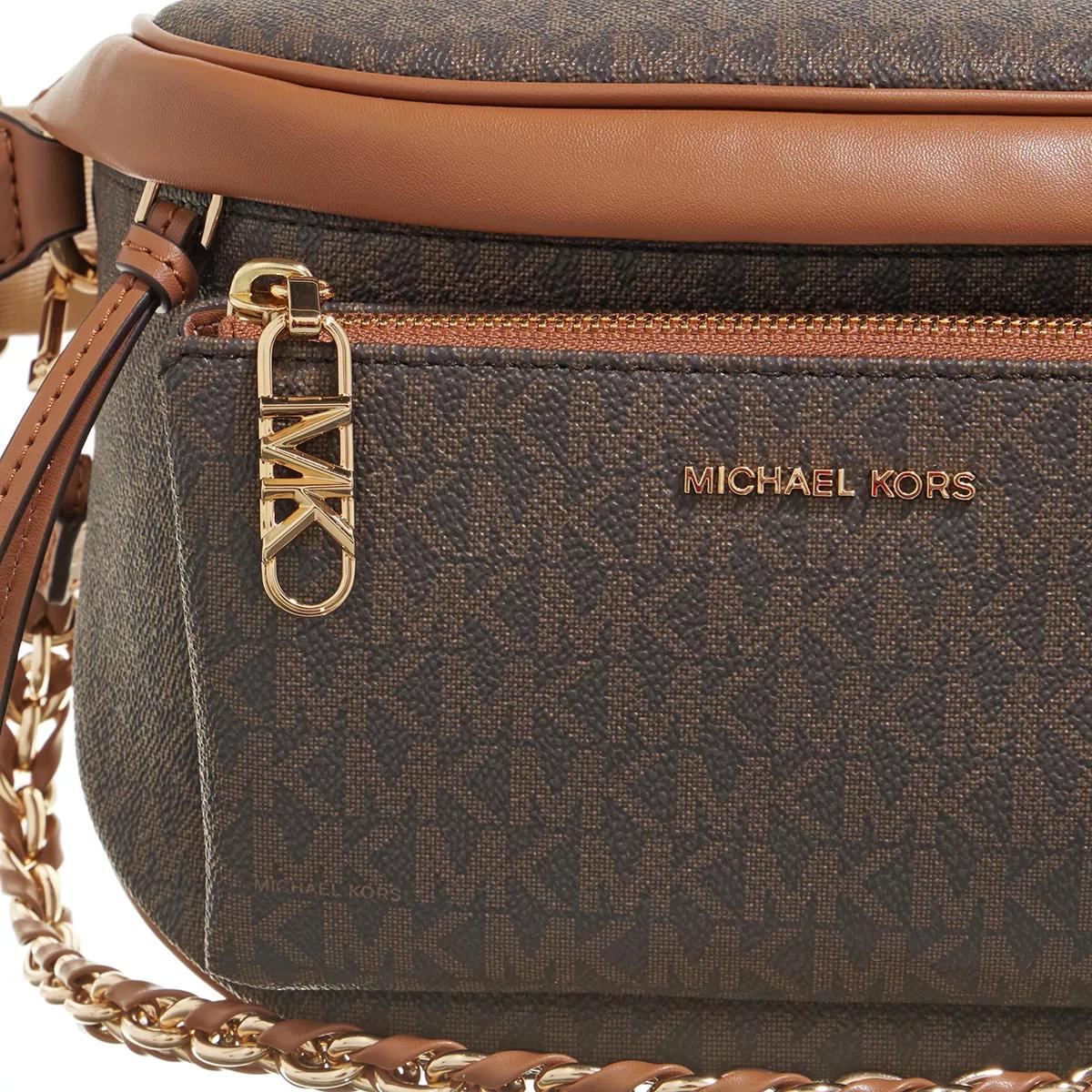 Michael Kors Crossbody bags Slater Medium Sling Pack Chain Messenger in bruin