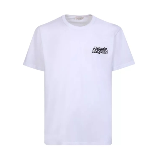 Alexander McQueen White Oversized T-Shirt White T-shirts