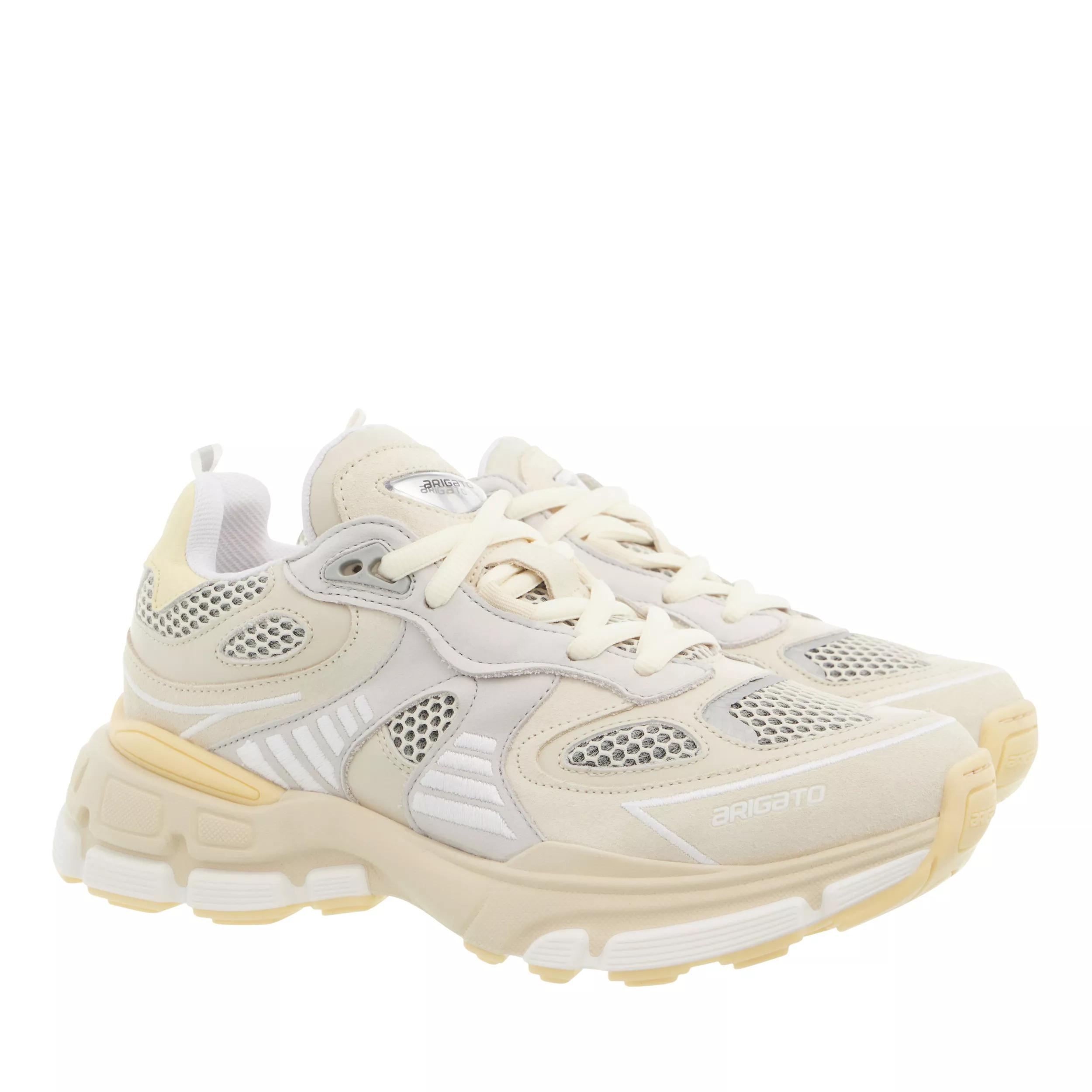 Axel Arigato Ghost Runner Beige Yellow Low Top Sneaker