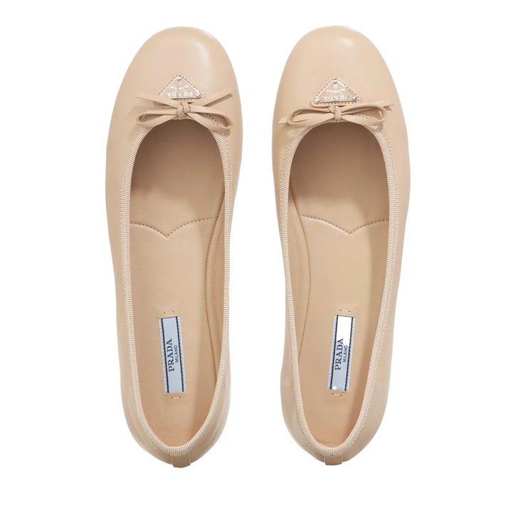 Prada Ballerine Nappa Beige Ballerina