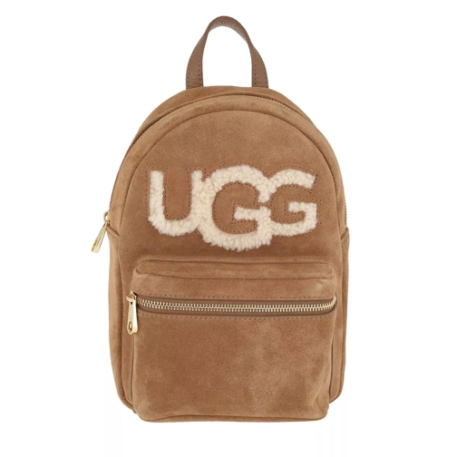 UGG Dannie Mini Backpack Sheepskin Chestnut Rucksack