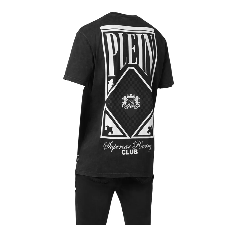 Philipp Plein T-Shirt T-Shirt Racing weiss(Image 2)