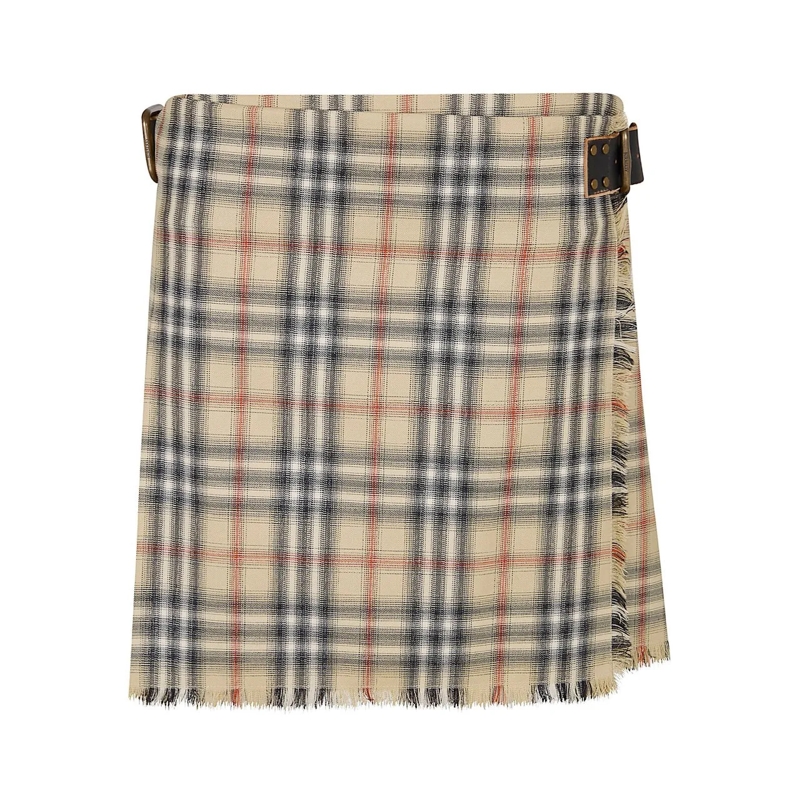 Burberry Pantalon BURBERRY SKYE W SKIRTS beige