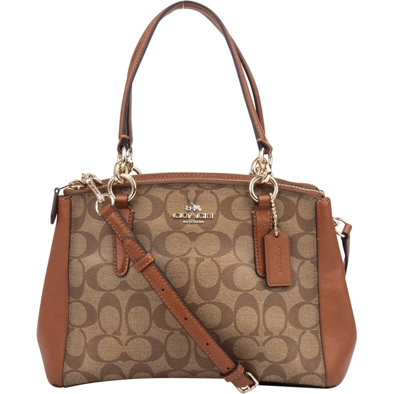 Coach Tote Coach Monogram Christie Handbag braun