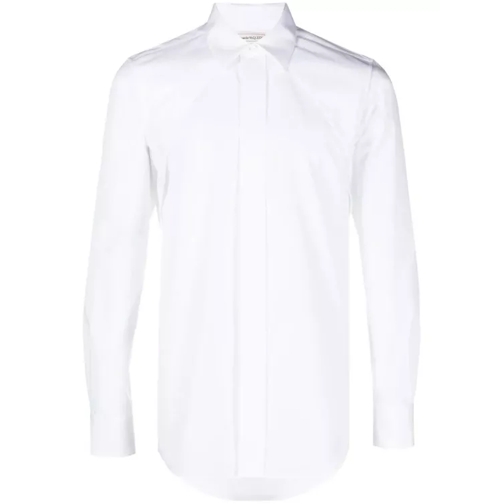 Alexander McQueen White Paneled Shirt White 