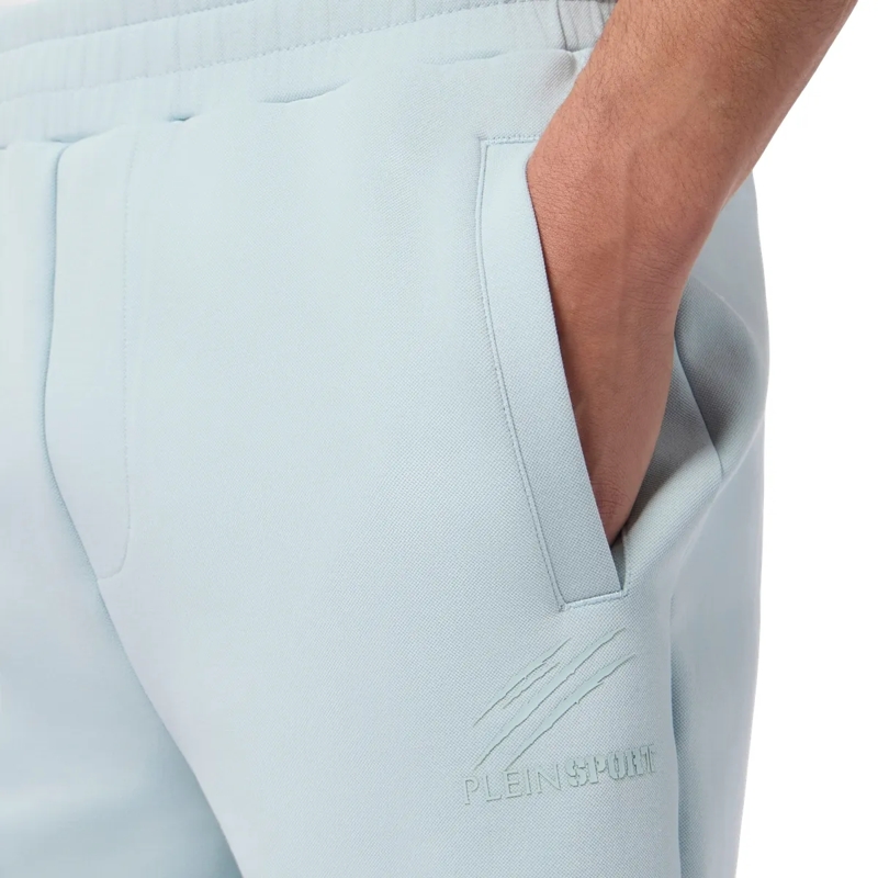 Plein Sport Shorts Pique Jogging Shorts Icon hell-blau(Image 5)