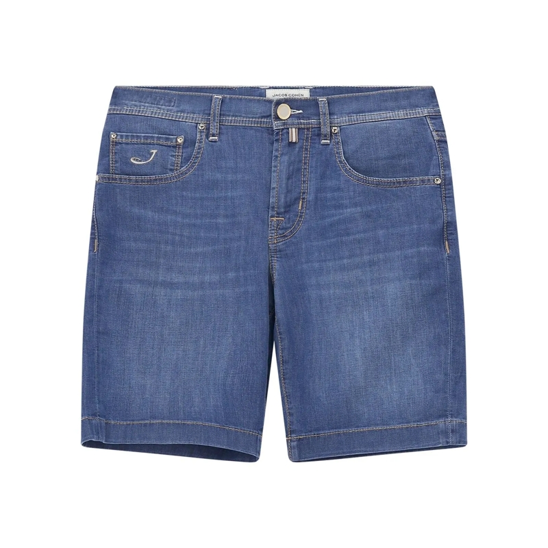 Jacob Cohen Bermuda Shorts Slim-Fit Shorts Nicolas blau