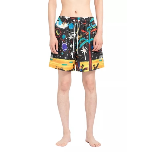 Palm Angels Starry Night Swim Shorts Multicolor 