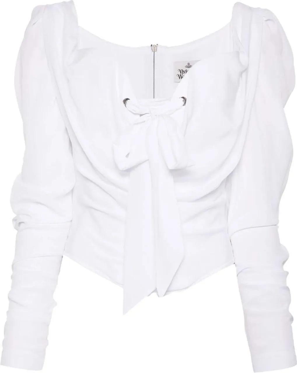 Vivienne Westwood - Top White - Größe 40 - weiß