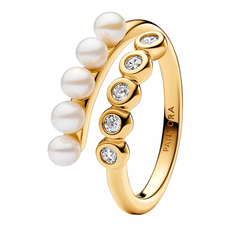 Pandora Bague 14k Gold-plated unique metal blend  Mixed stone Gold