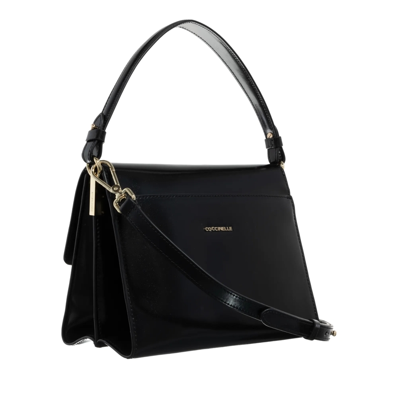 Coccinelle Crossbody Bag Coccinelle Binxie Shiny Ca Noir(Image 4)