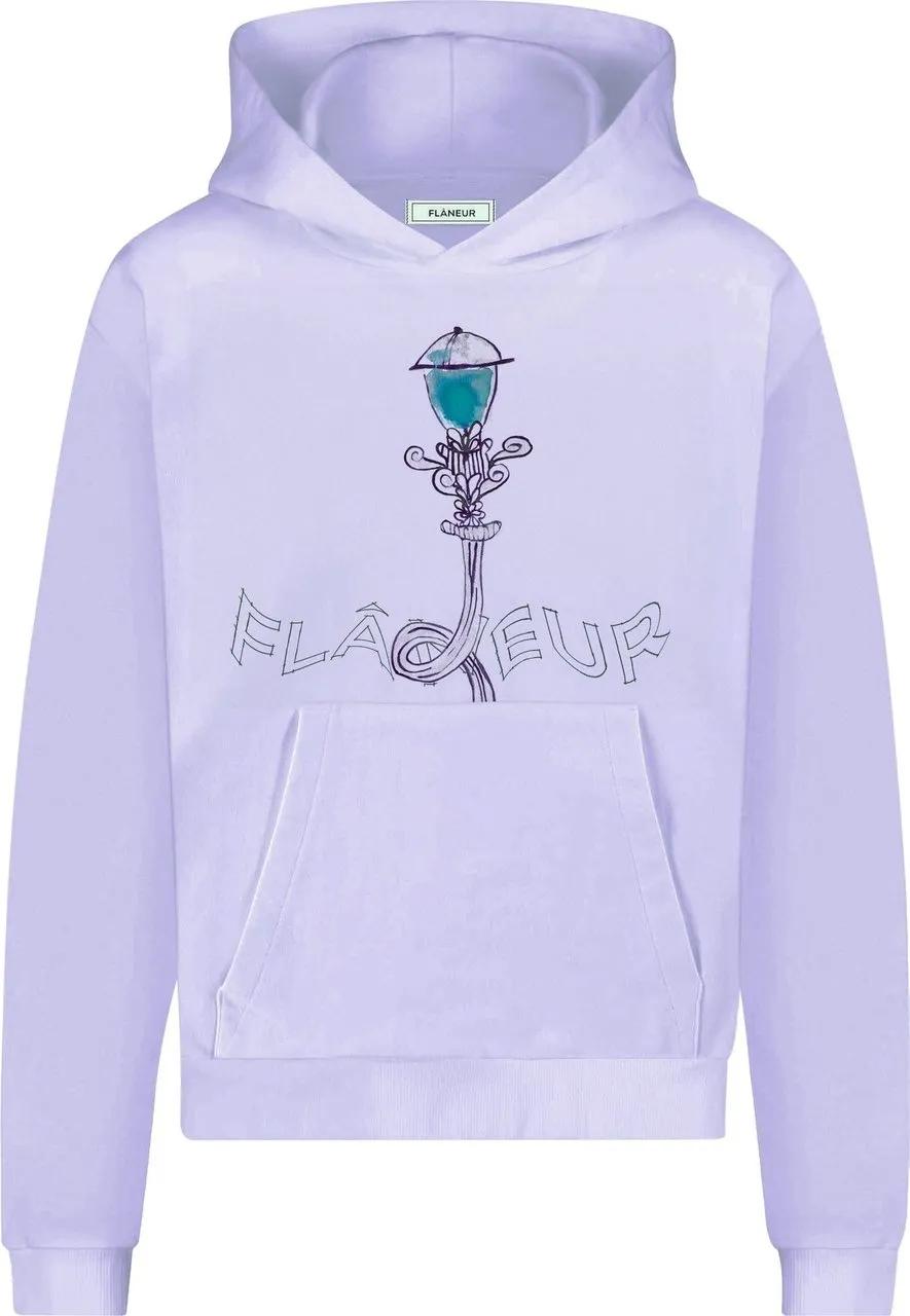 Thumbnail - Flâneur - Lantern Hoodie  Purple - Größe L - orange