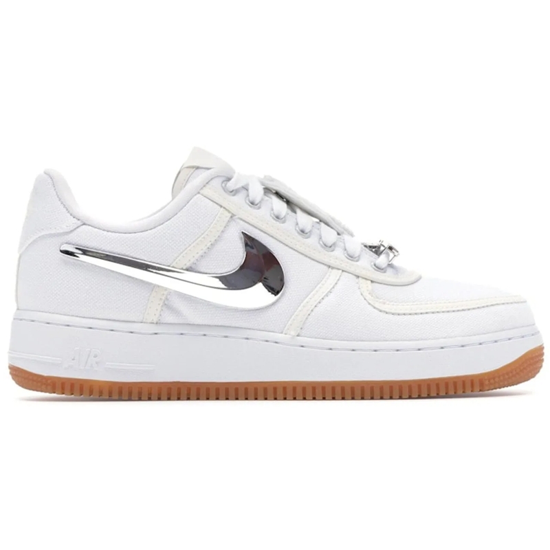 Nike Low-Top-Sneaker Nike Air Force 1 Low Travis Scott (AF100) weiß
