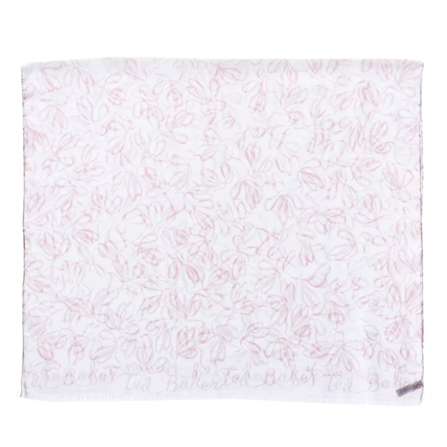 Ted Baker Morroci Modernity Wide Scarf Natural Lightweight Scarf