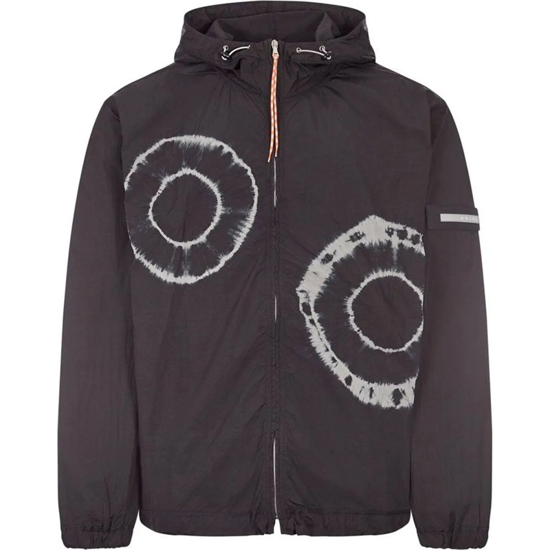 Aries Donsjas Aries Tie-Dye Windcheater Jacket schwarz