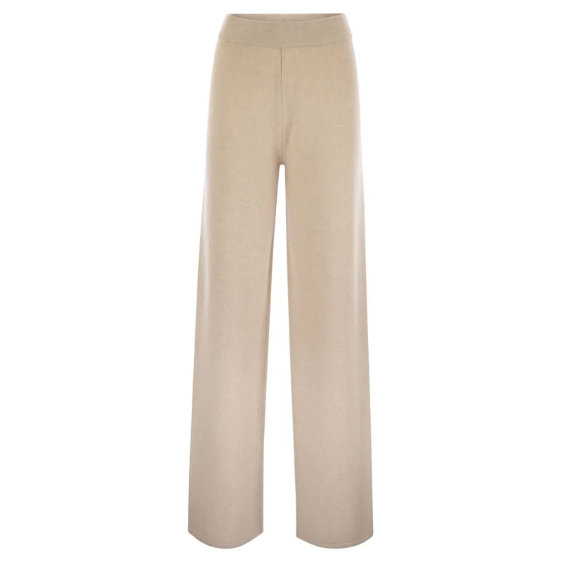 Max Mara  Moritz - Wool And Cashmere Trousers Neutrals