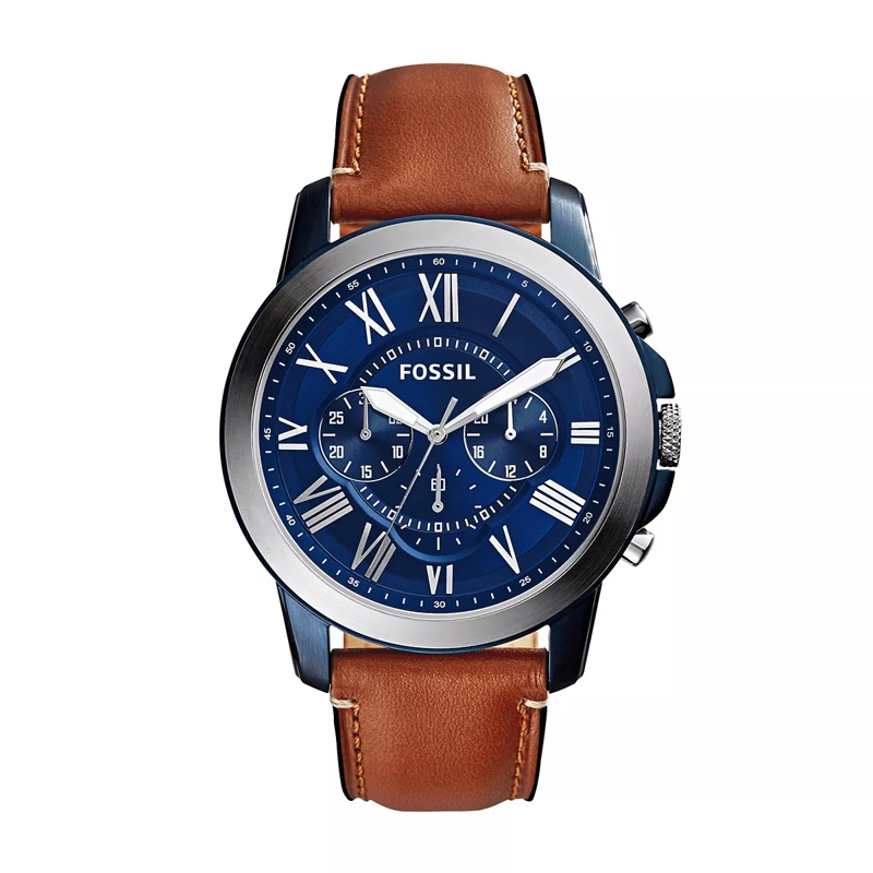 Fossil Chronograph Grant Chronograph Brown/Blue