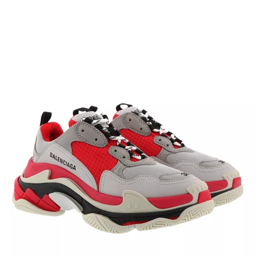 Balenciaga Triple S Sneakers Red/Grey/White lage-top sneaker