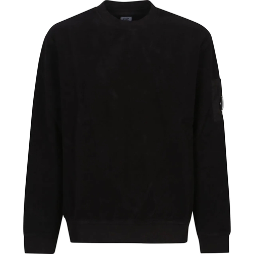 CP Company  Diagonal Sweatshirt Black schwarz