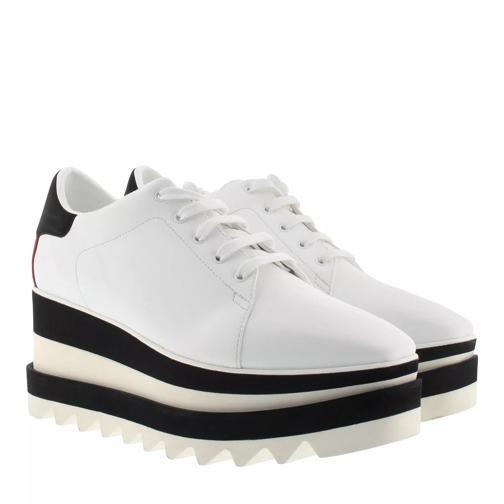 Stella McCartney Elyse Platform Sneaker White/Black plateausneaker