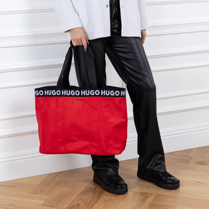 Hugo Becky Tote Bright Red Shopper 