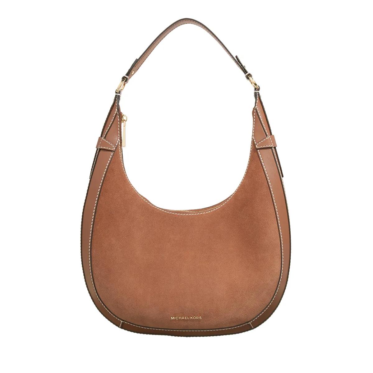 Michael Kors Pochettes - Lg Crescent Tz Hobo Shldr - Gr. unisize - in Braun - für Damen