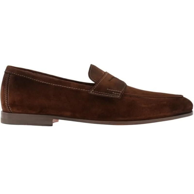 Santoni Mocassin Carlos Loafer braun