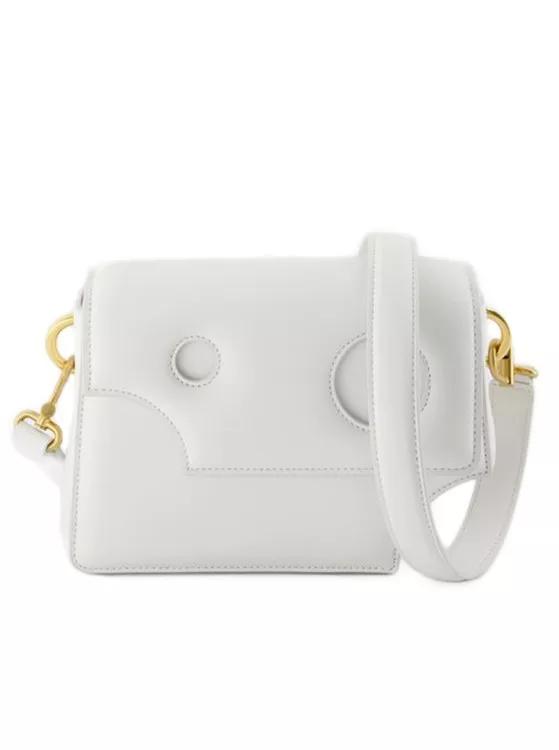 Off-White Shopper - Burrow 22 Crossbody  - Off-White - Leather - Gr. unisize - in Weiß - für Damen