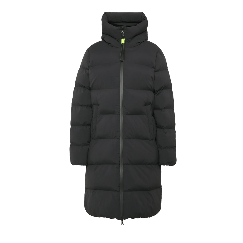 No1 Como Wintermantel Steppmantel LUZIE schwarz