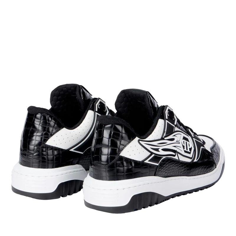 Philipp Plein Low-Top-Sneaker Verleihen Sie Ihrem Look mit diesen Moonwalker-Sne weiss(Image 3)