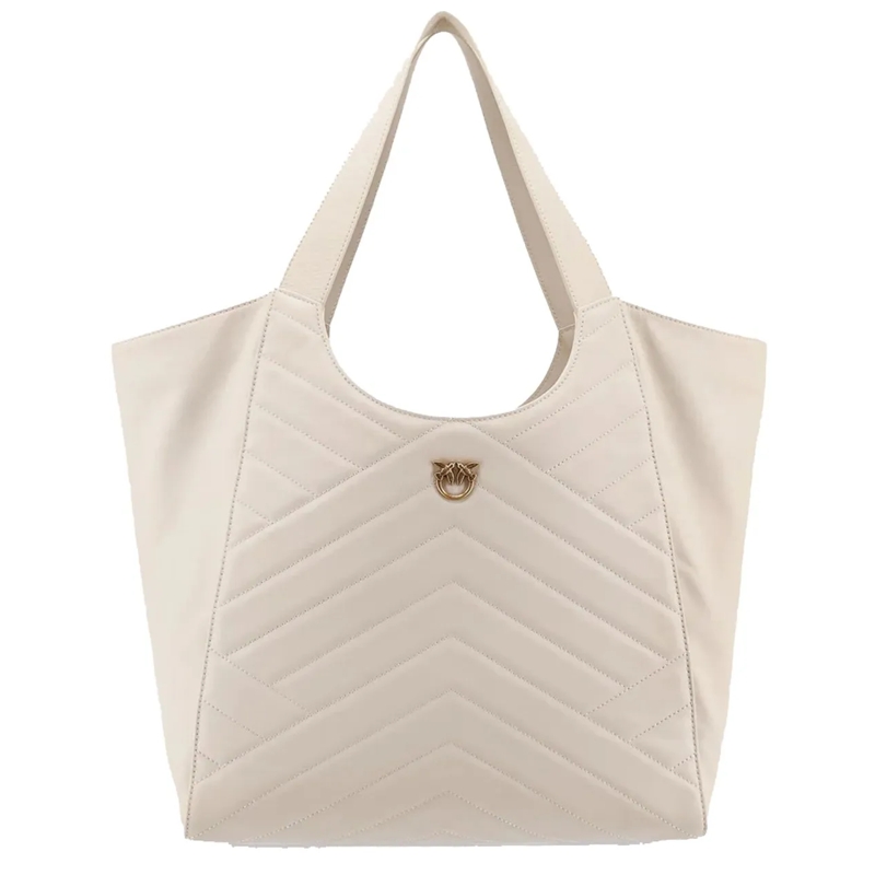 Pinko Fourre-tout Bags Bianco Setaantique Gold gold