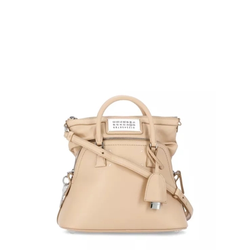 Maison Margiela 5Ac Mini Hand Bag Brown Mini borsa