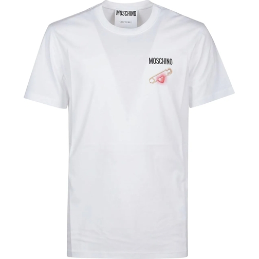 Moschino T-Shirts T-shirt White weiß