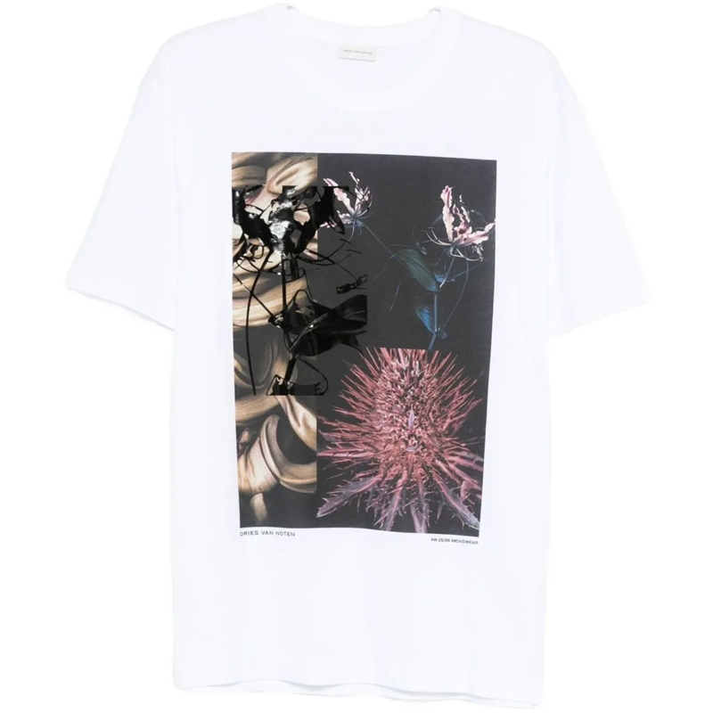 Dries Van Noten T-Shirt T-Shirts And Polos White weiß