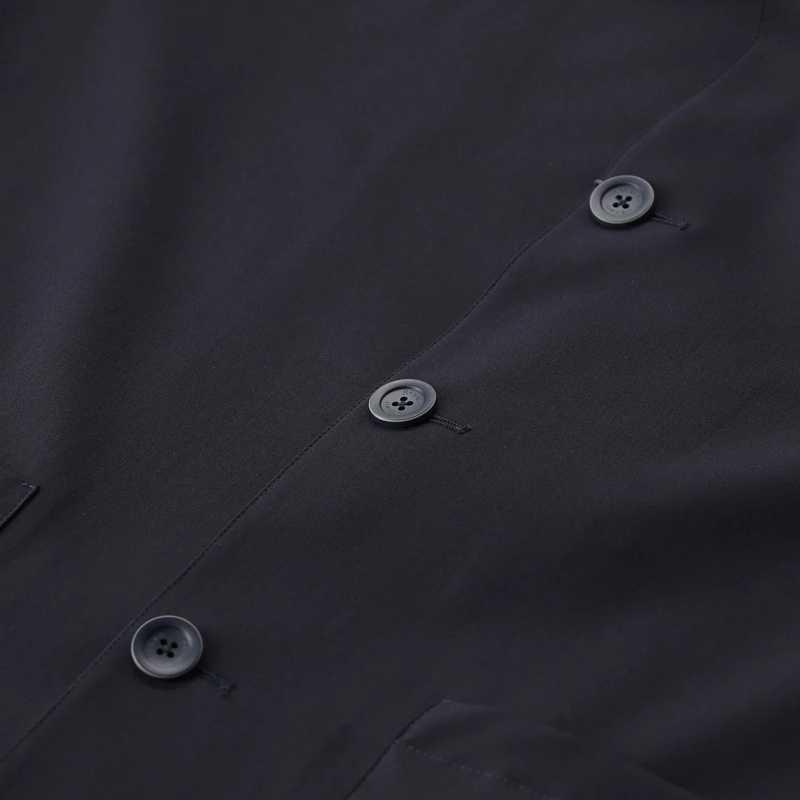 Herno Übergangsjacke Jacke aus Wollmix dunkelblau(Image 3)